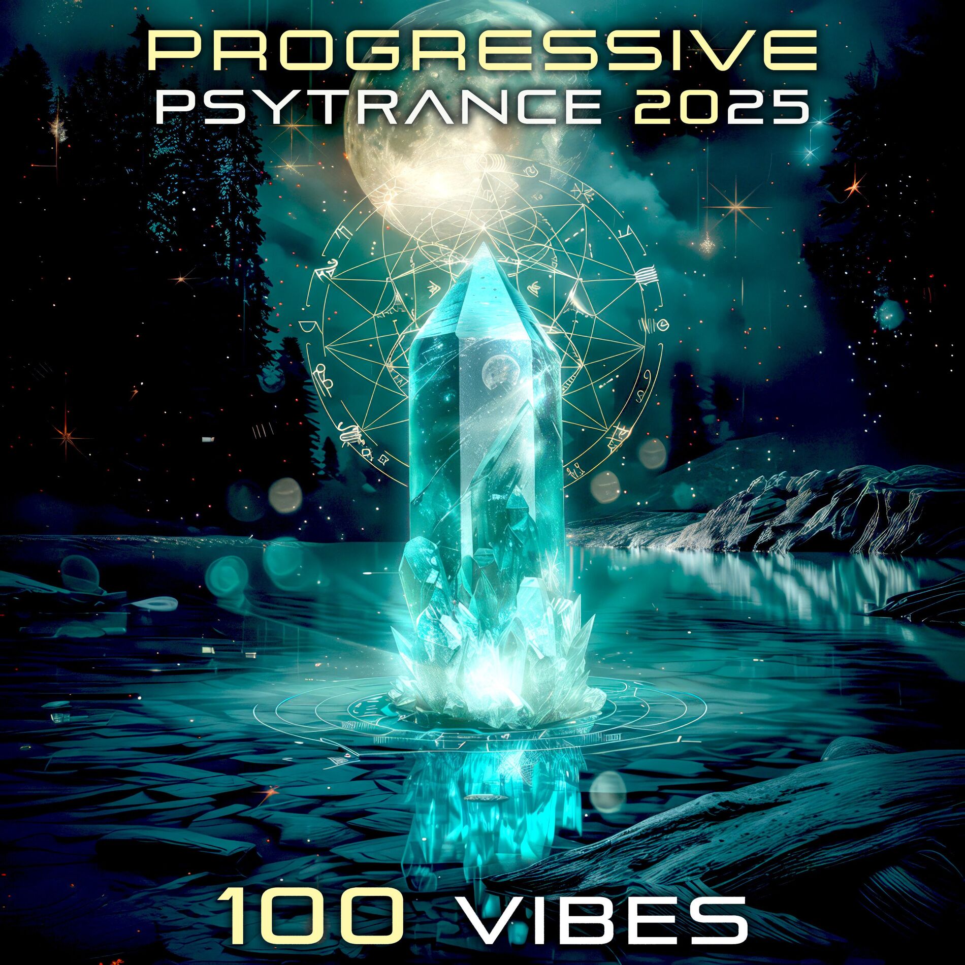 Album cover of Progessive Psy Trance 2025 100 Vibes