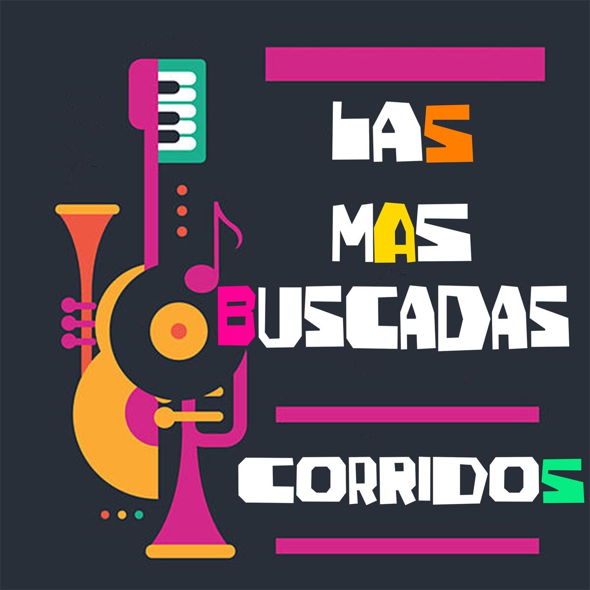 Album cover of Las Mas Buscadas Corridos