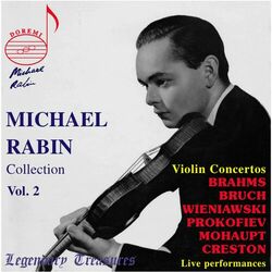 Cover of Michael Rabin, Vol. 2: 6 Violin Concertos (Live)