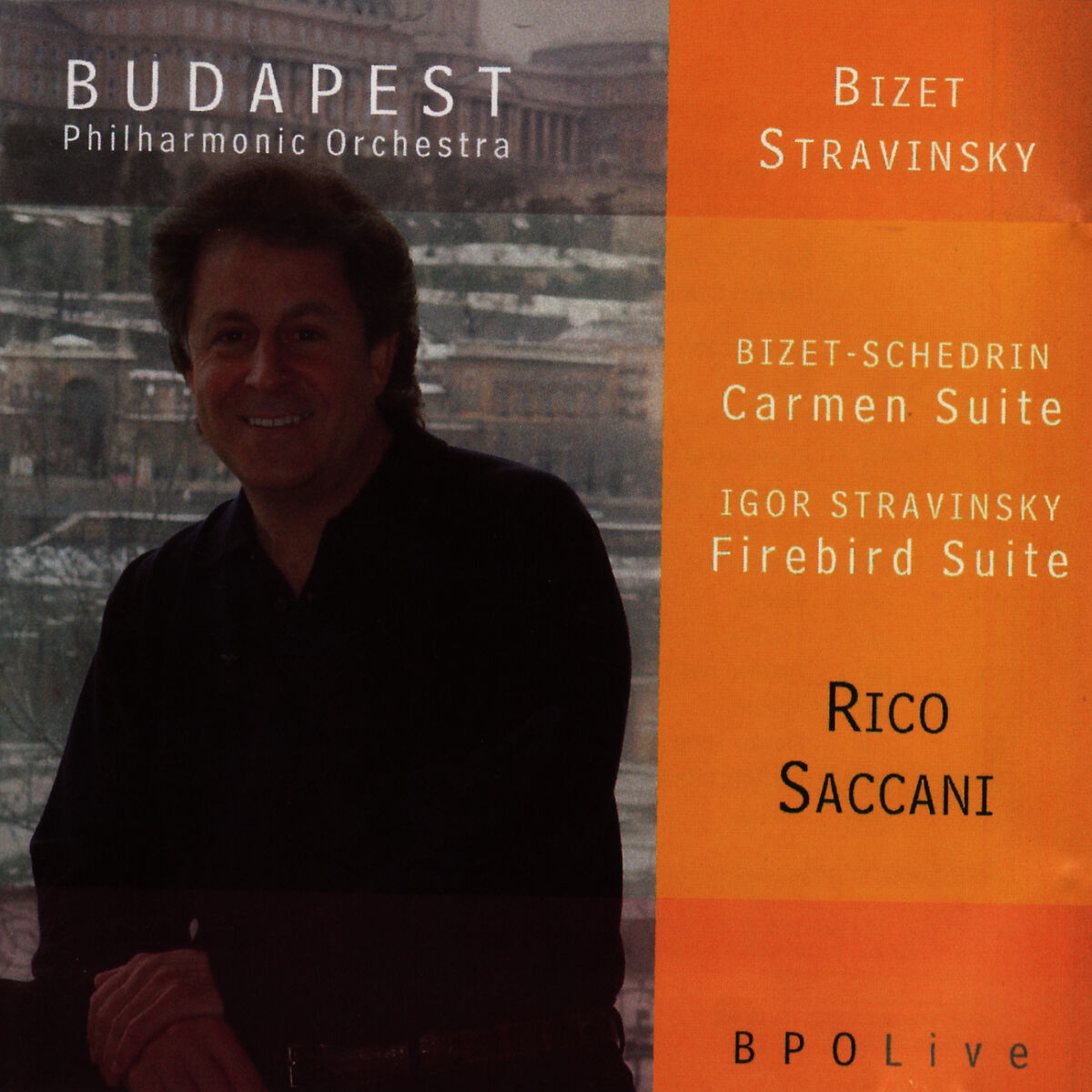 Album cover of Bizet-Schedrin - Carmen Suite & Stravinsky - Firebird Suite