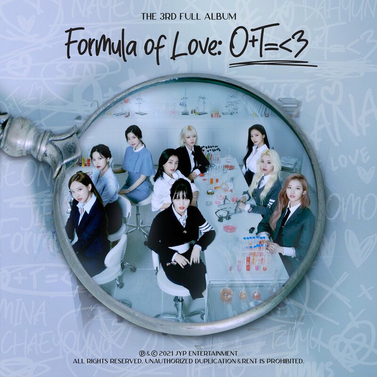 K-POP・アジア TWICE THE 3RD FULL ALBUM Formula of Love TWICE - Formula of Love - ASIAWORLDMUSIC.FR - MUSICA