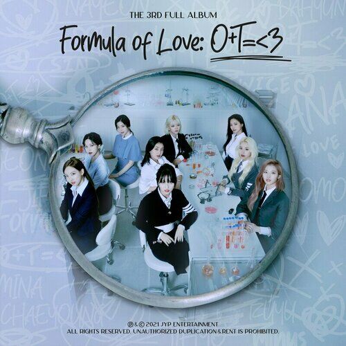 TWICE Formula of Love:O+T=<3 フルコンプリート84枚 Formula of Love: O+T=<3 [3rd Album][RESTOCKED] – Aidol House