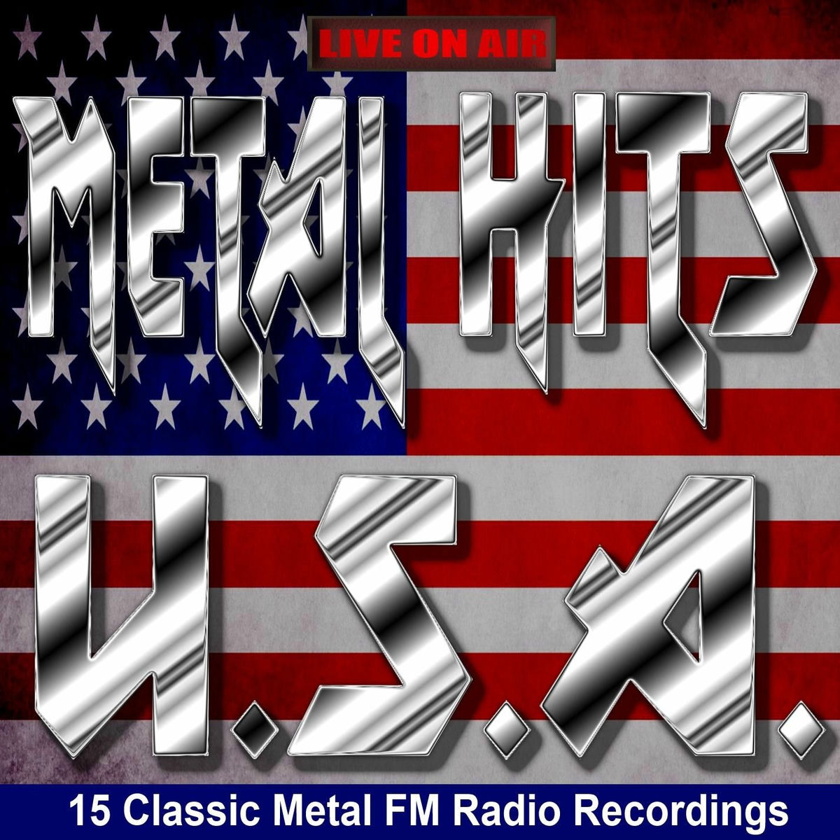Album cover of FM Radio Heavy Metal Hits USA