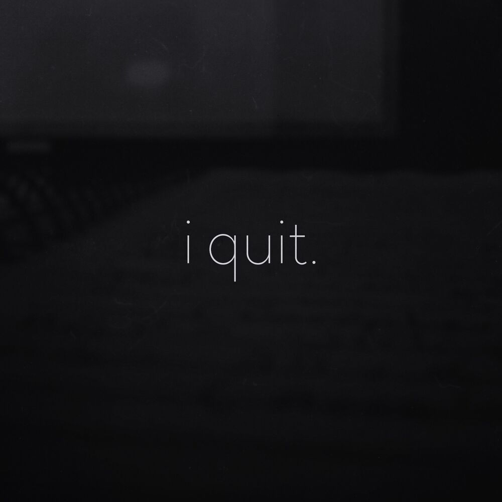 Picture of I quit.
