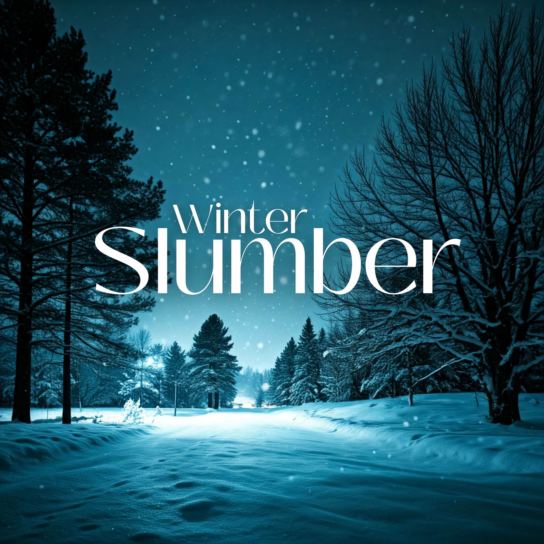 Album cover of Winter Slumber: Relaxing Sleep Music for Cold Snowy Days