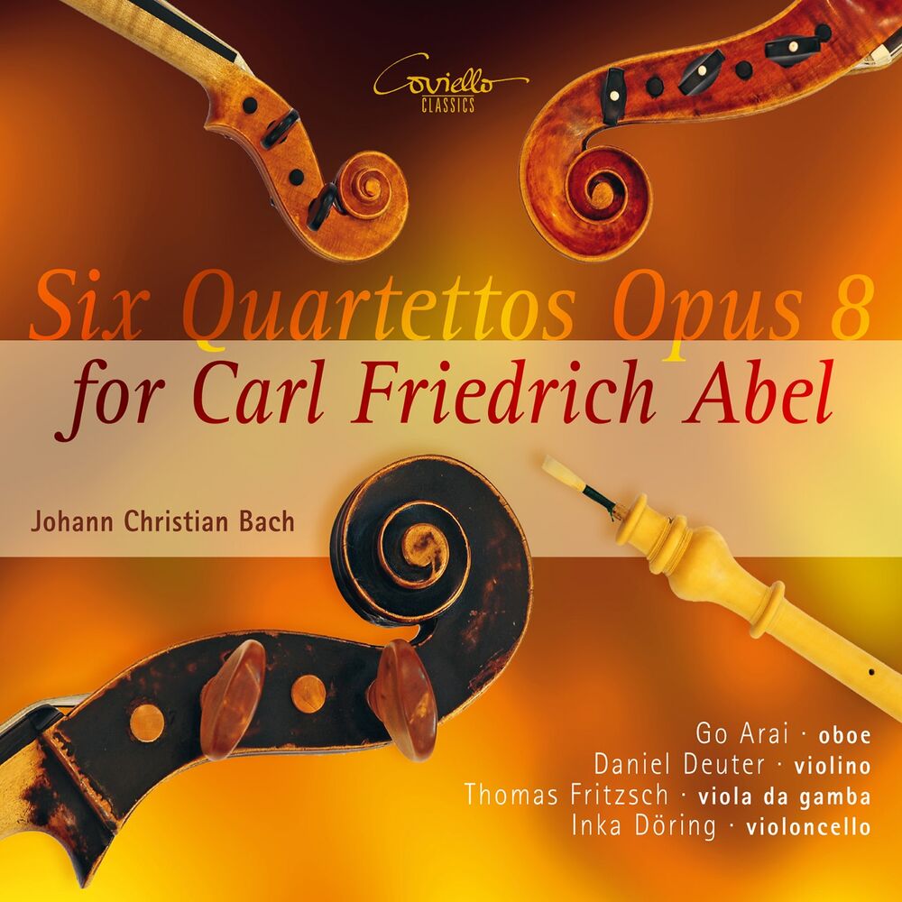 Picture of Johann Christian Bach: Six quartettos for Carl Friedrich Abel