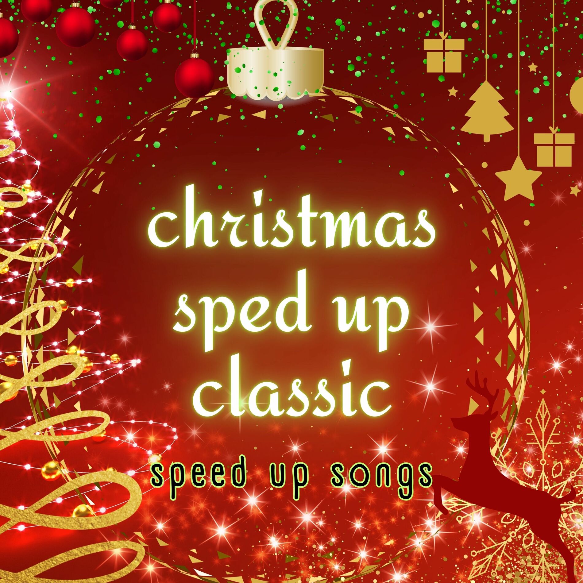 Album cover of Christmas Sped Up Classic: Speed Up Songs