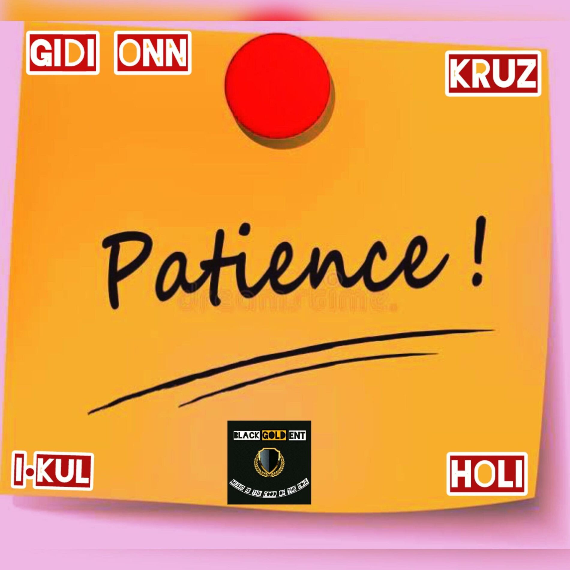 Album cover of PATIENCE (feat. GIDI ONN, KRUZ, ikul & HOLI)
