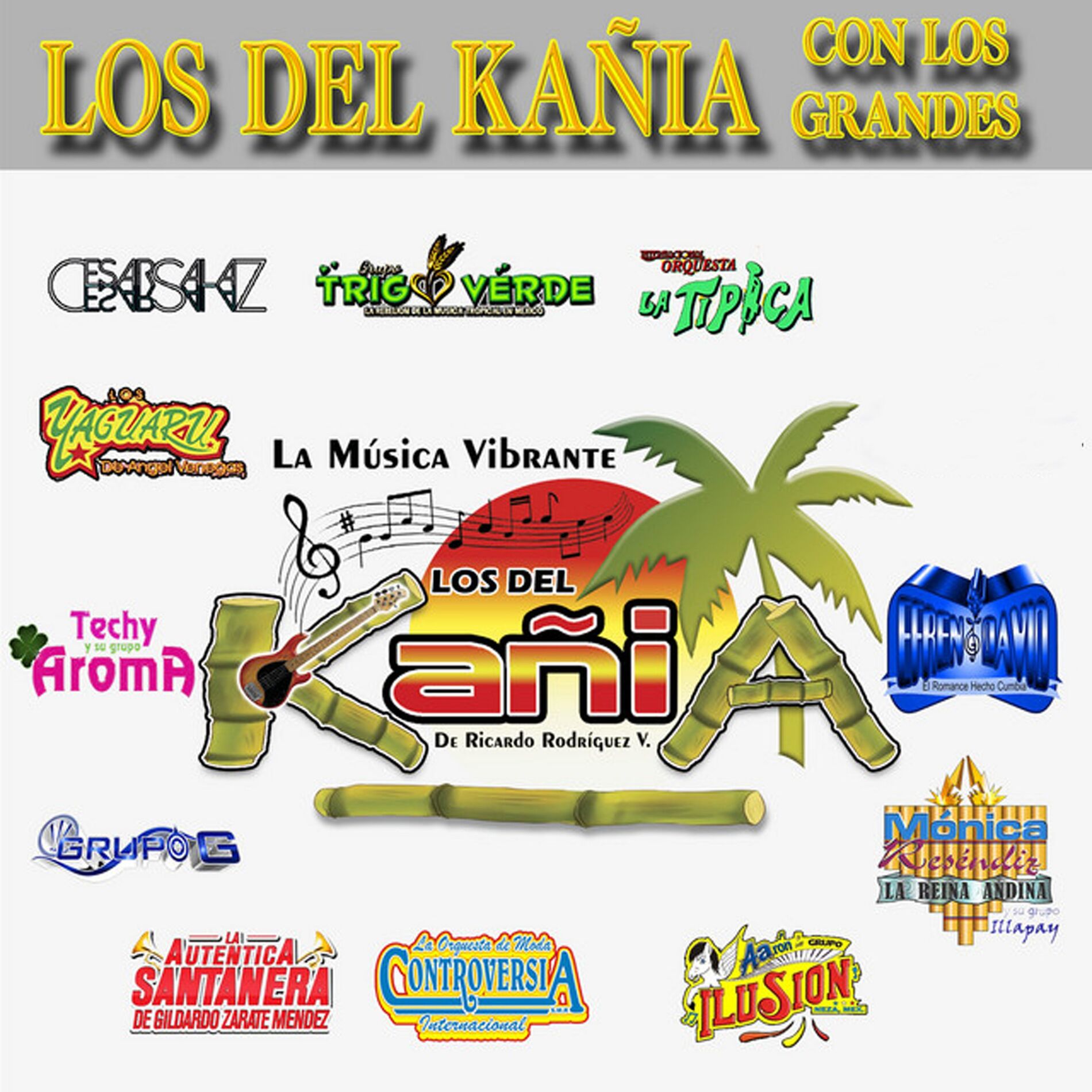 Album cover of Los Del Kañia Con Los Grandes