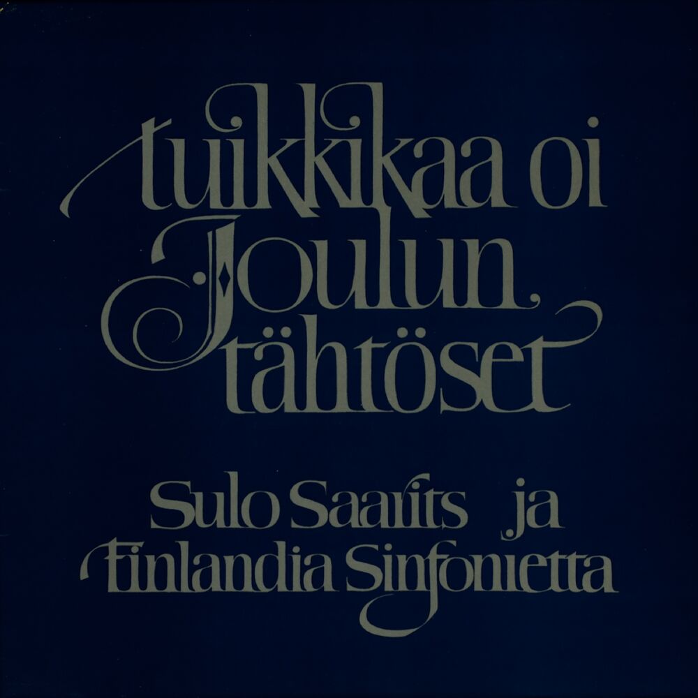 Picture of Tuikkikaa oi joulun tähtöset