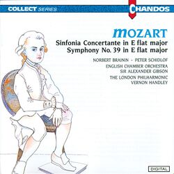 Cover of Mozart: Sinfonia Concertante & Symphony No. 39