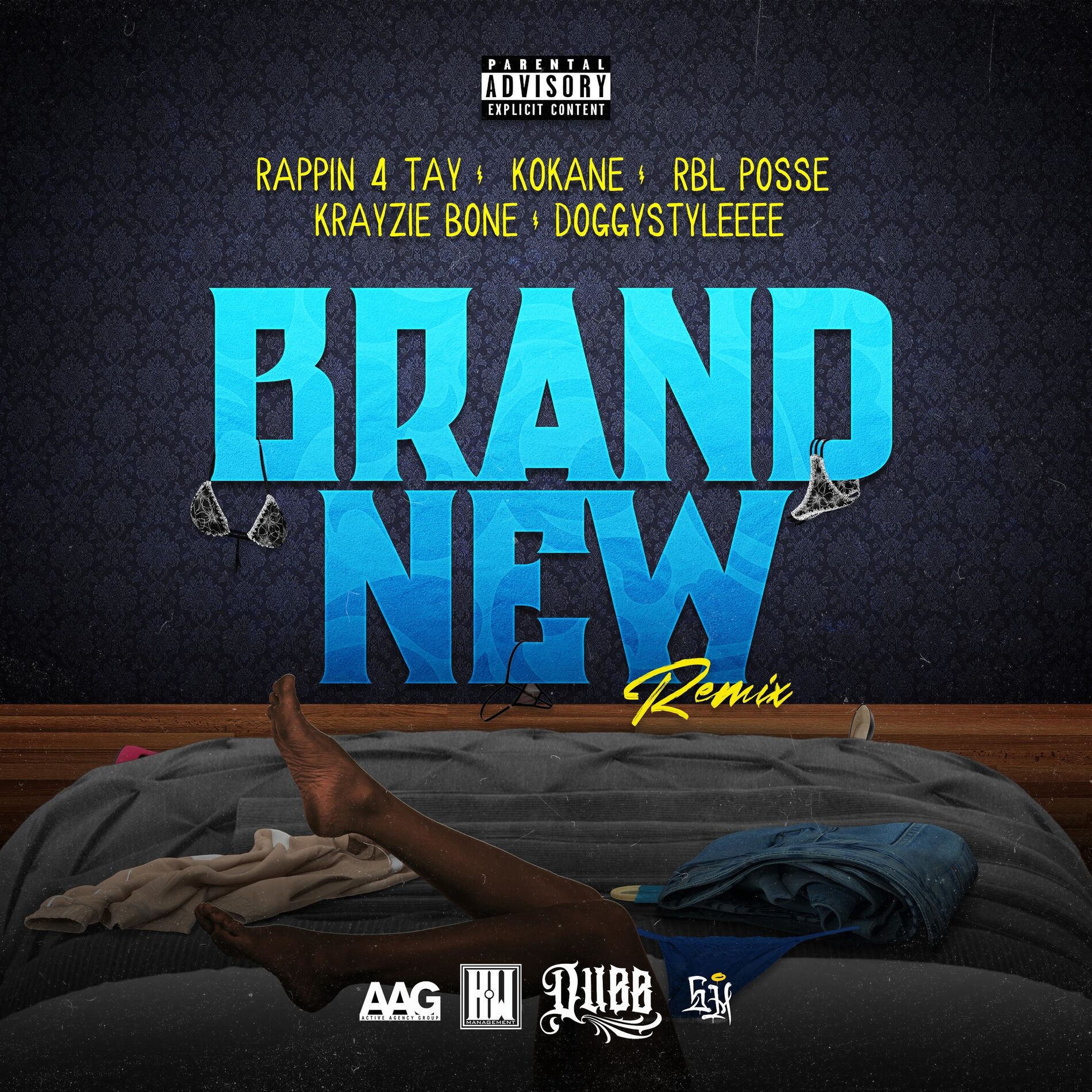 Album cover of Brand New (feat. Kokane, Rbl Posse, Krayzie Bone & Doggystyleeee) [Remix]
