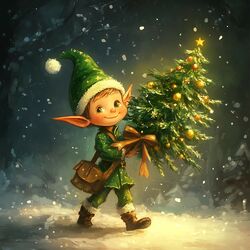 Cover of Christmas Party Anthems: Santa’s Jolly Holiday Playlist