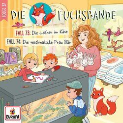 Cover of Folge 37: Fall 73: Die Löcher im Käse/Fall 74: Die verschwatzte Frau Bär