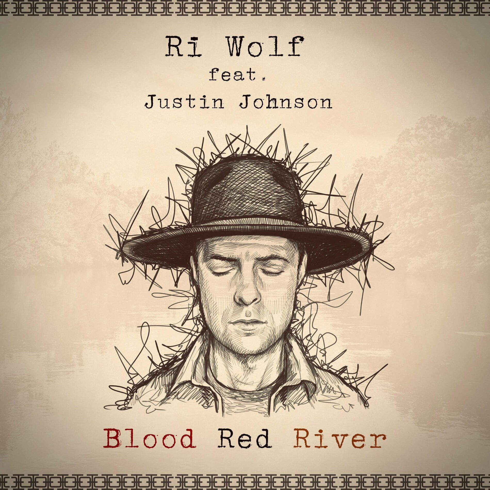 Album cover of Blood Red River (feat. Justin Johnson)
