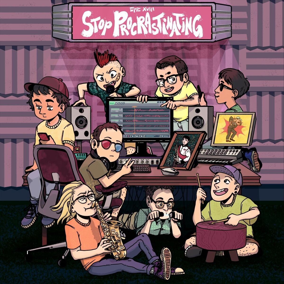 Album cover of Stop Procrastinating