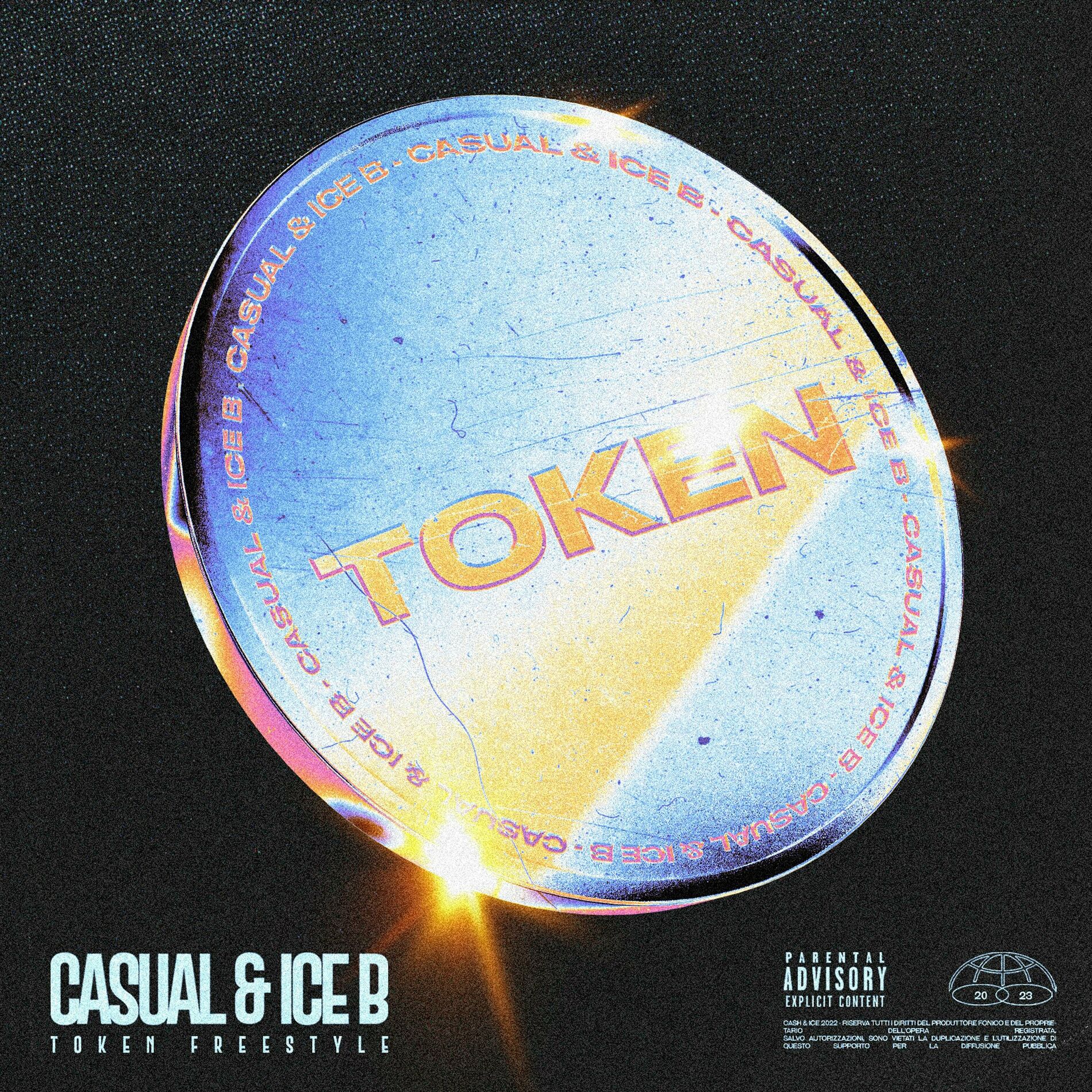 Album cover of TOKEN FREESTYLE (feat. ICE-B)