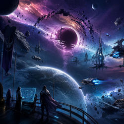 Voidfall - Orbit of ashes album cover
