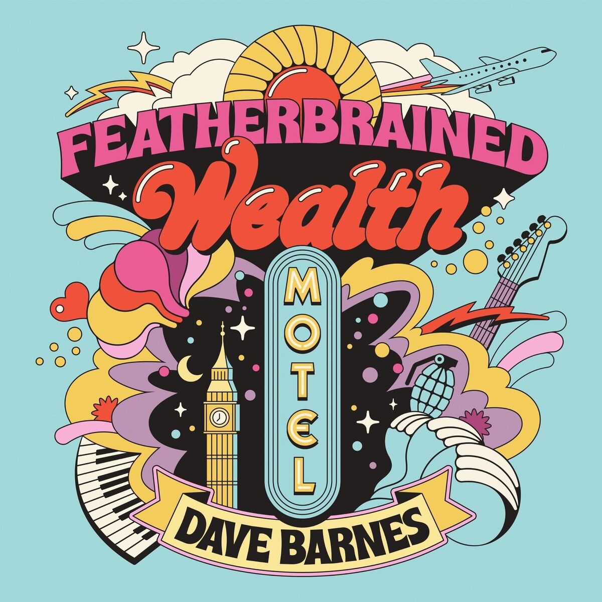 Album cover of Featherbrained Wealth Motel