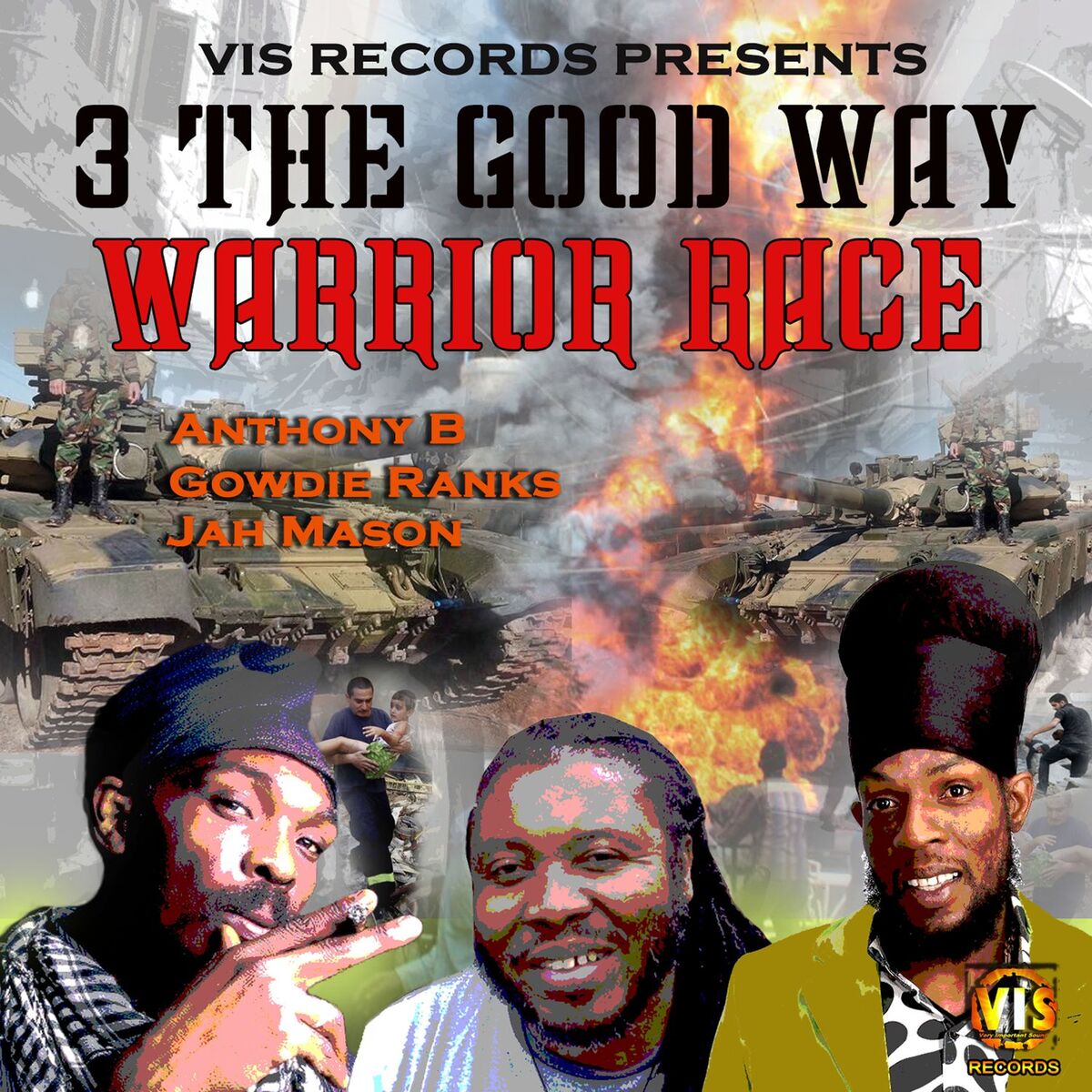 Album cover of 3 the Good Way (Warrior Race)