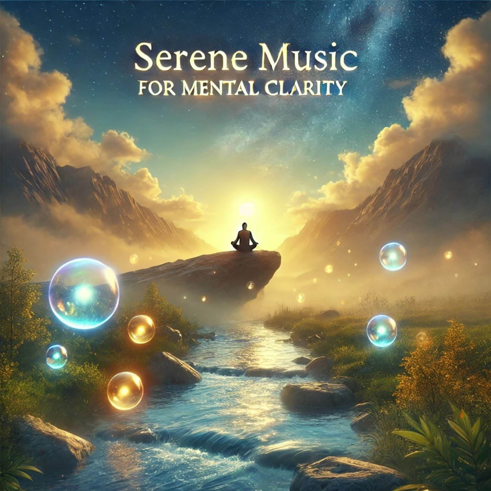 Album cover of Serene Music for Mental Clarity