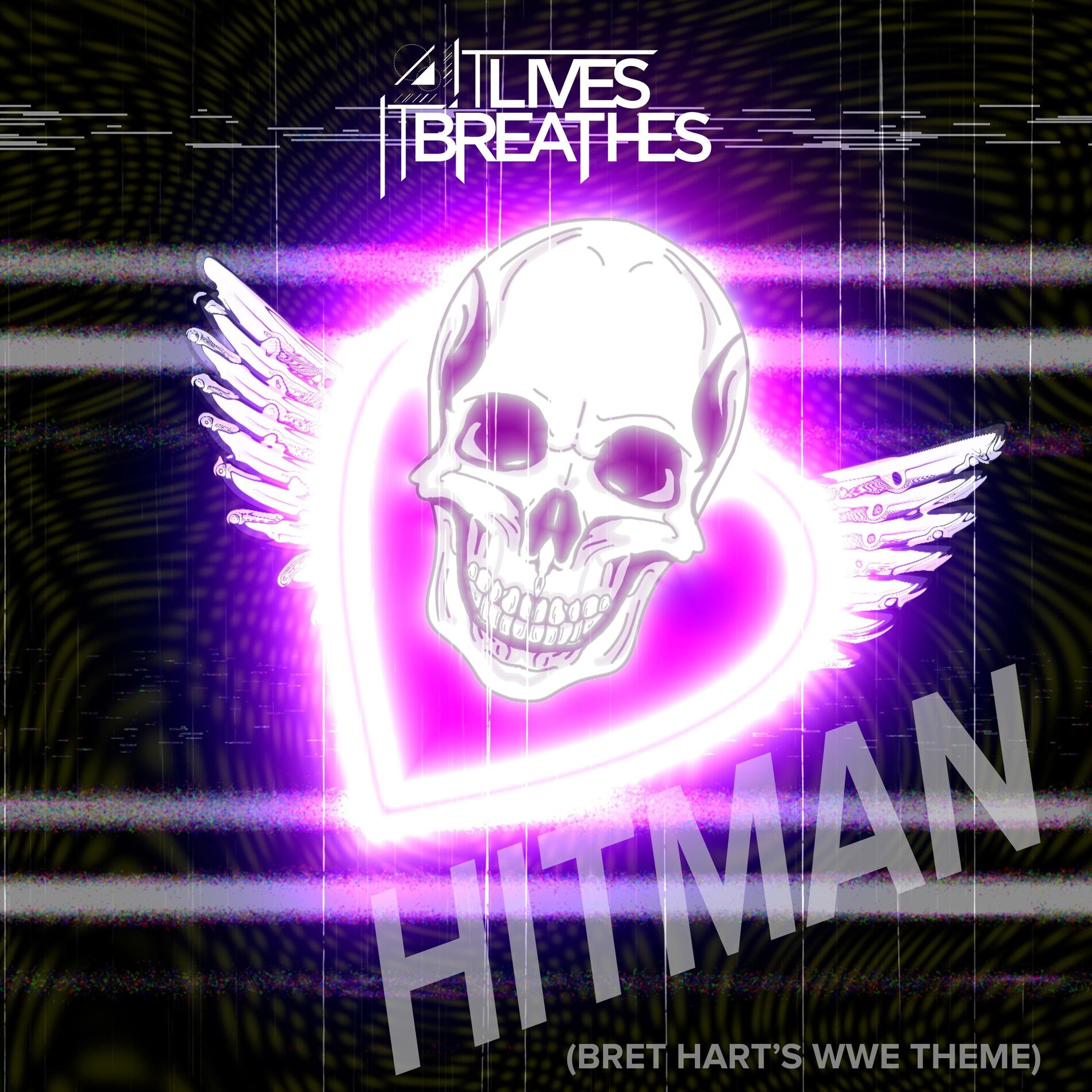 Album cover of Hitman (Bret Hart's WWE Theme)