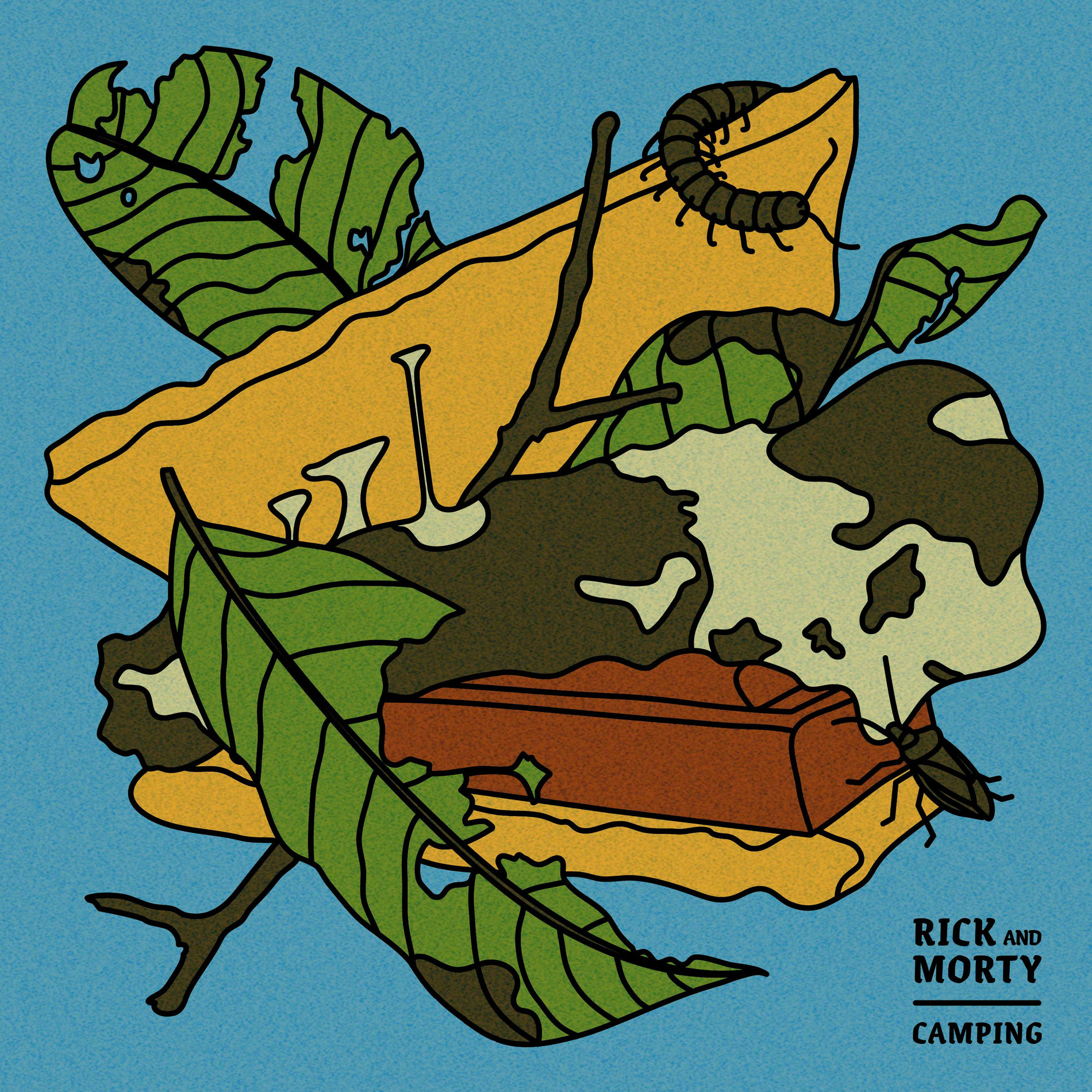 Album cover of Camping (feat. Dan Harmon & Ryan Elder) [From Rick and Morty: Season 4]