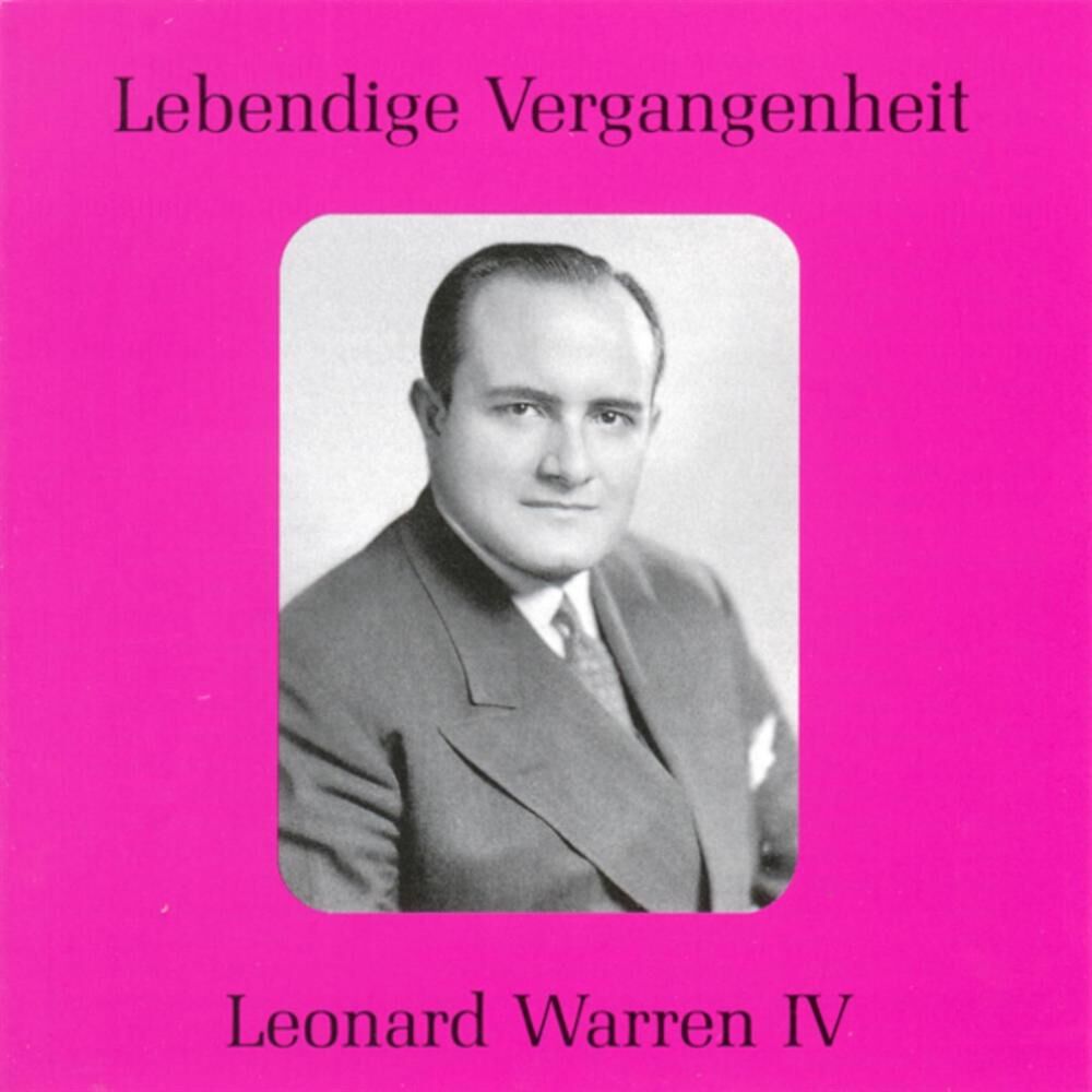 Picture of Lebendige Vergangenheit - Leonard Warren (Vol.4)