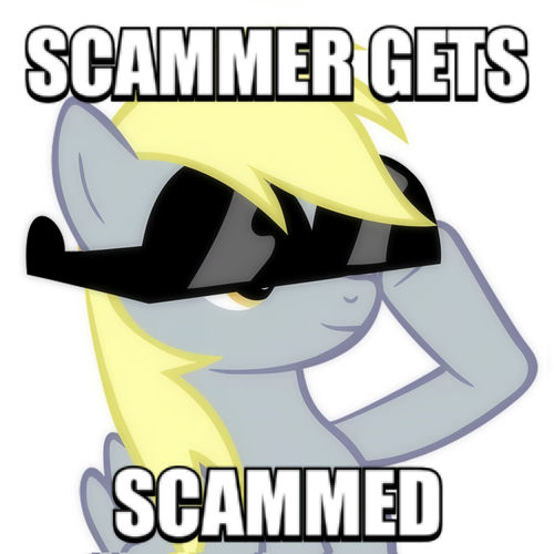 scammer gets scammed!