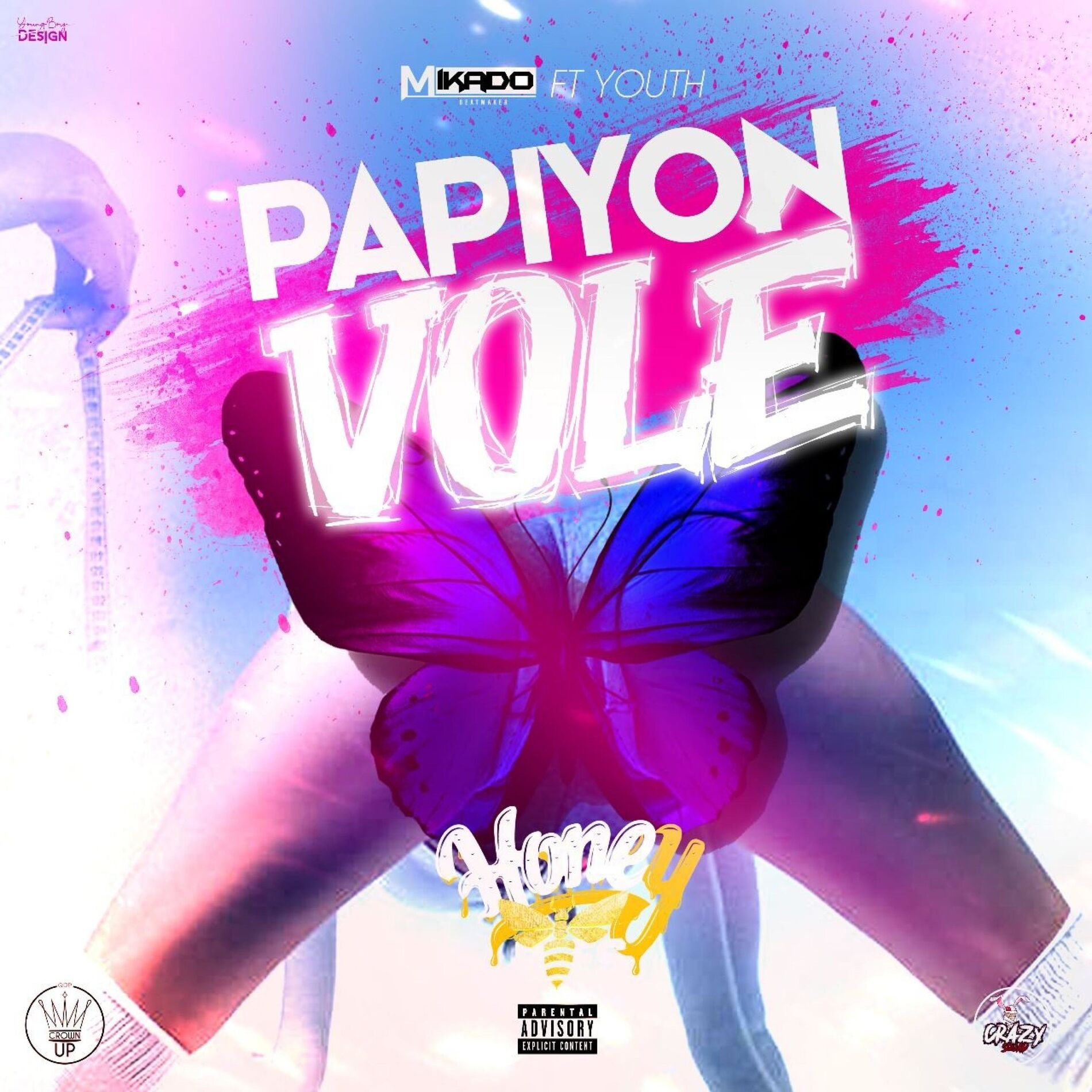 Album cover of Papiyon volé (feat. Youth & Mikado)