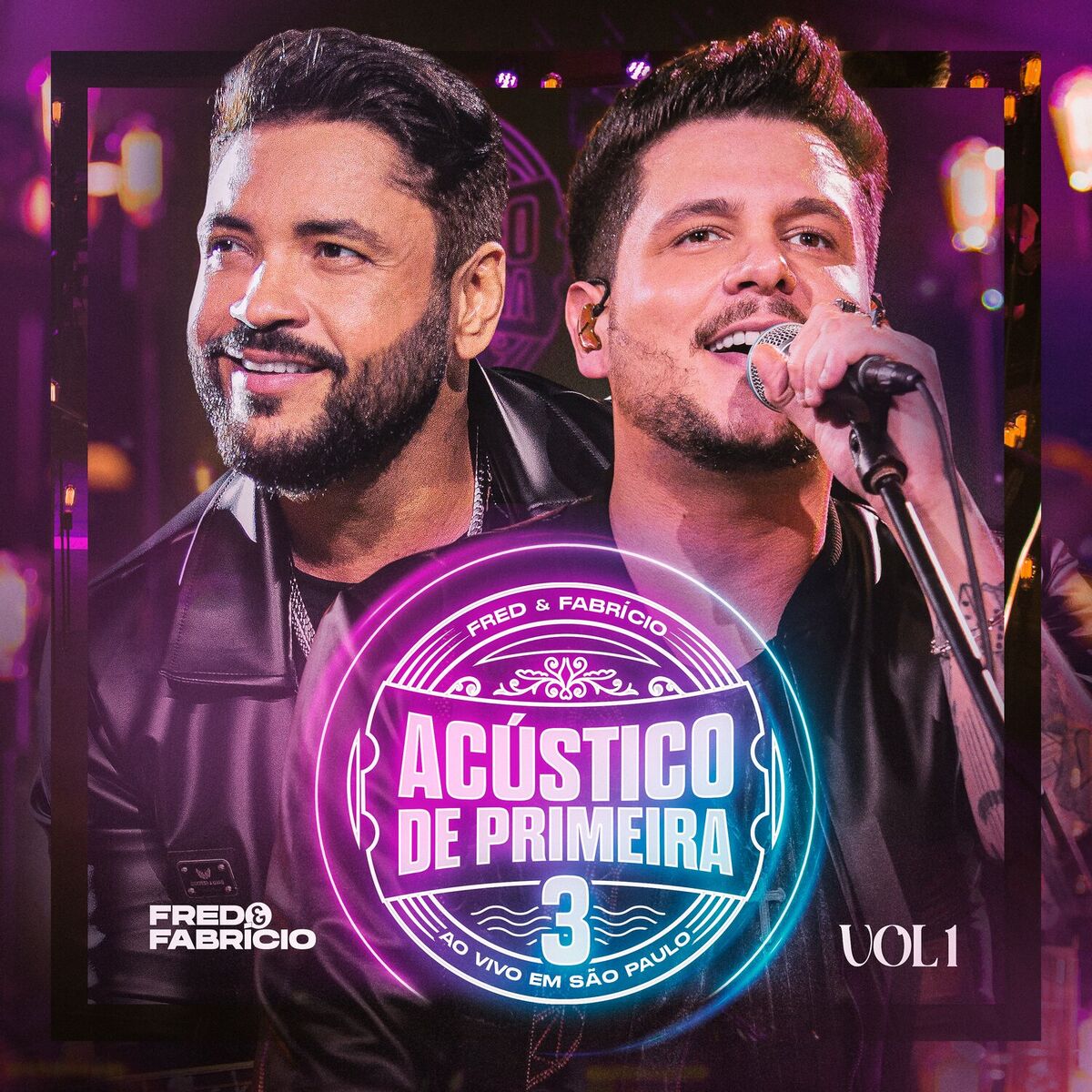 Album cover of Acústico de Primeira 3, Vol. 1 (Ao Vivo)