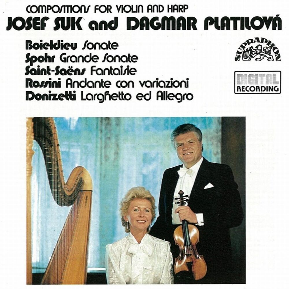 Picture of Spohr, Donizetti, Saint-Saëns, Rossini, Boieldieu: Compositions for Violin and Harp