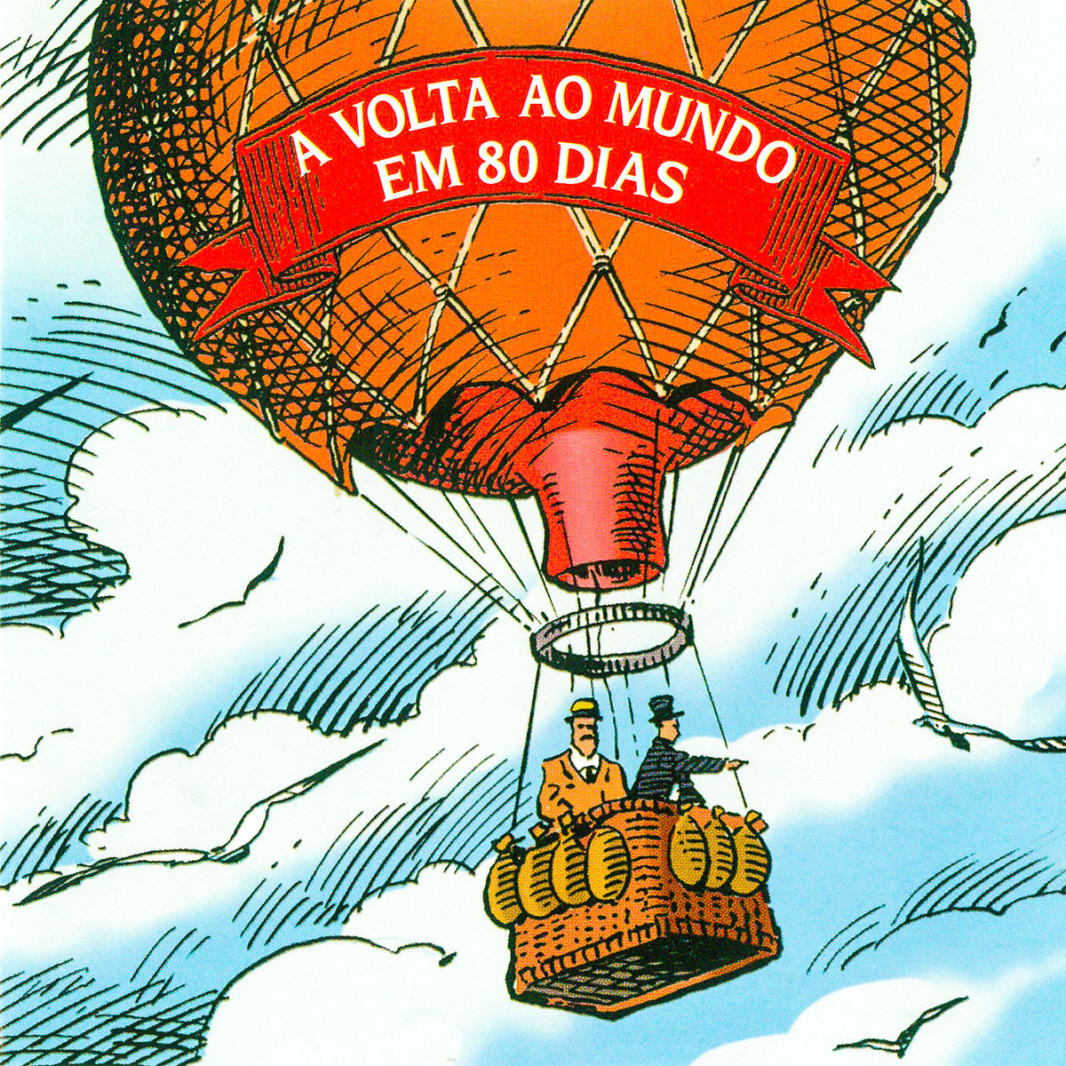 Album cover of A Volta Ao Mundo Em 80 Dias (Jules Verne)