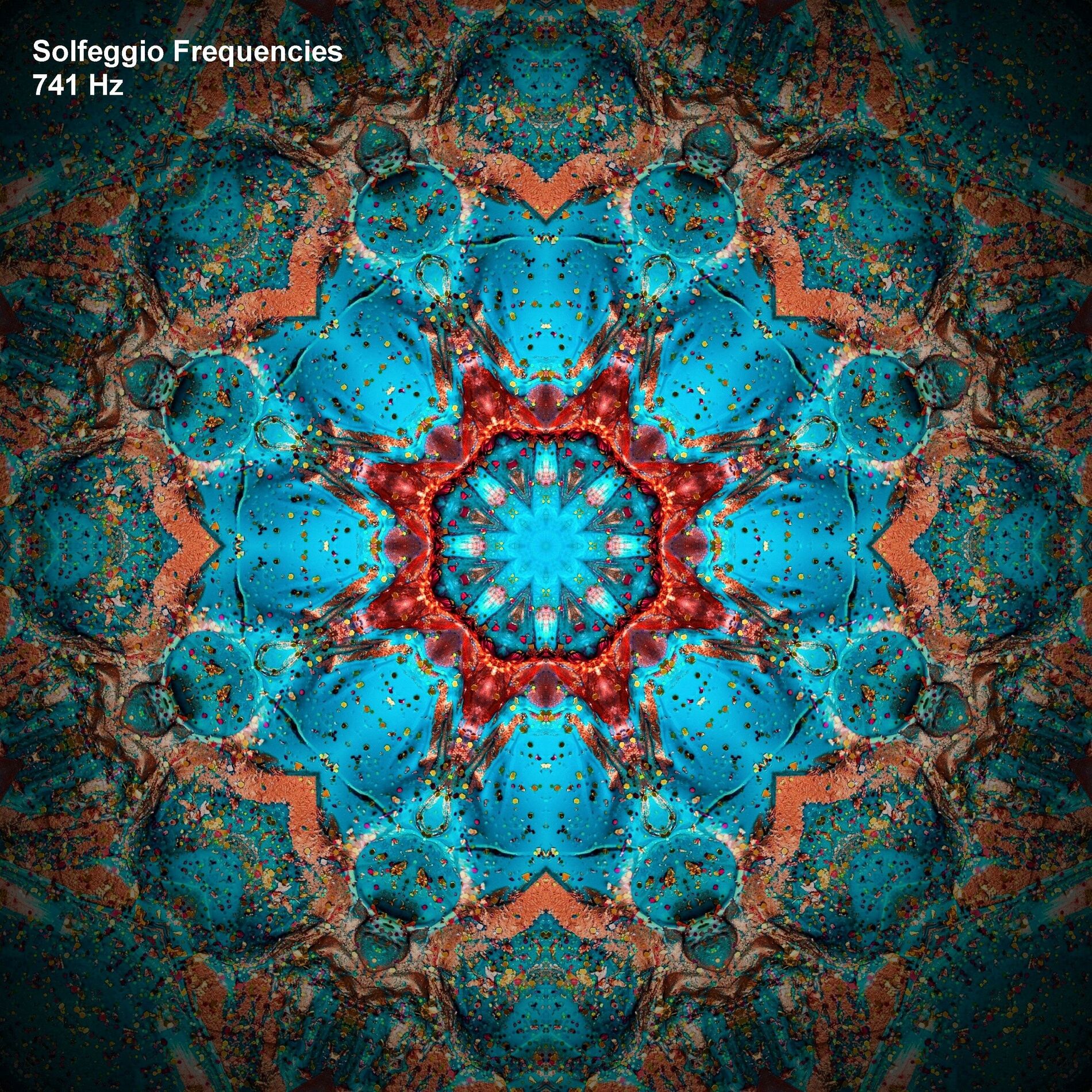 Album cover of 741 Hz Solfeggio Frequencies