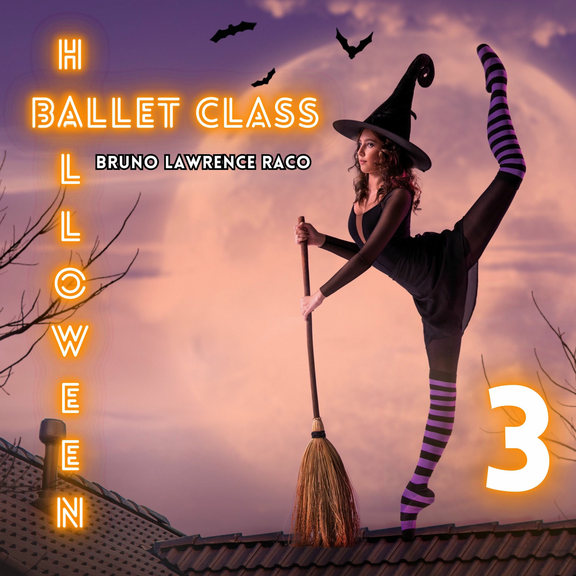 Album cover of Music for Ballet Class - Halloween, Vol. 3