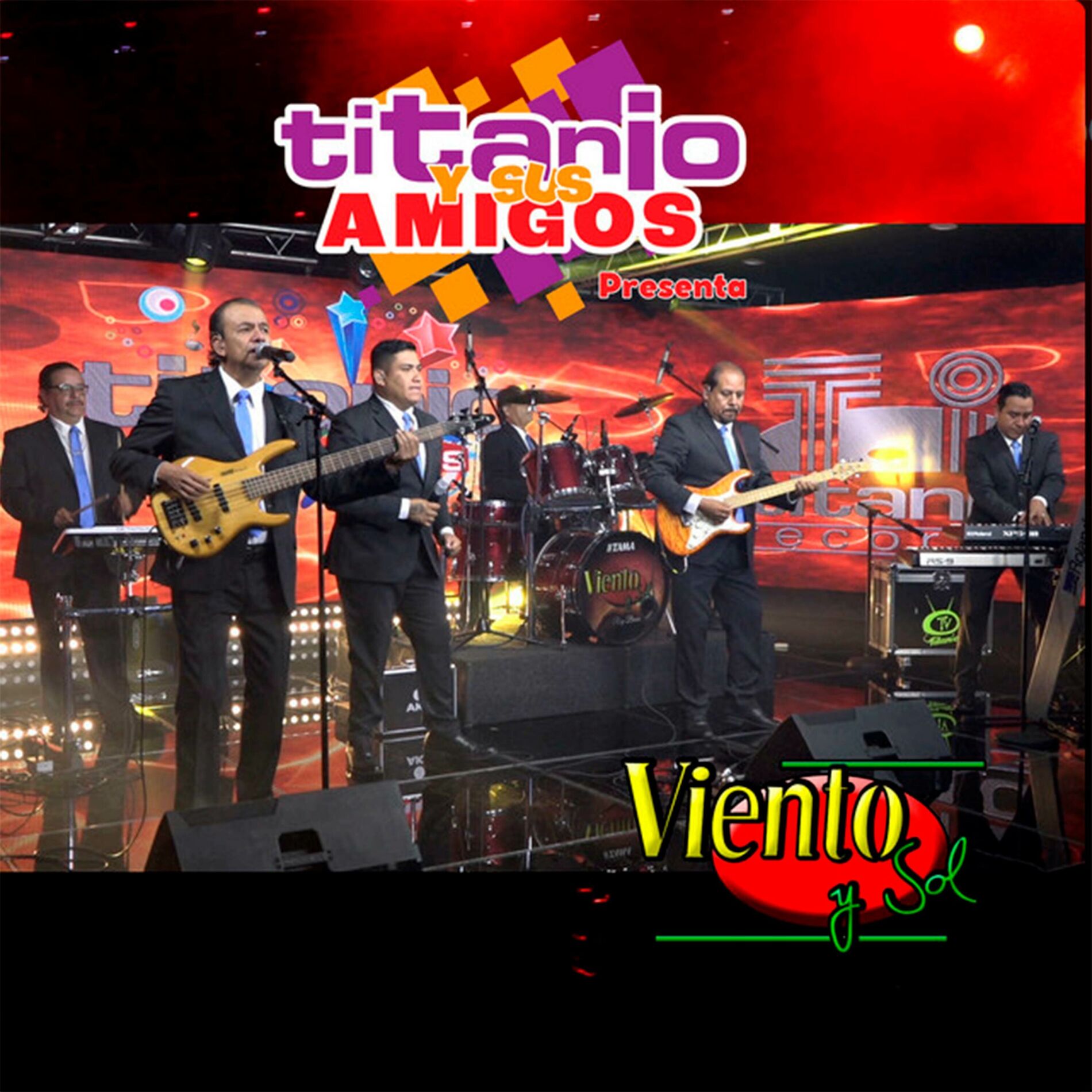 Album cover of Titanio y Sus Amigos Presenta a Viento Y Sol (En Vivo)
