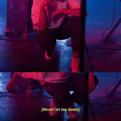Cover of Never Let Me Down