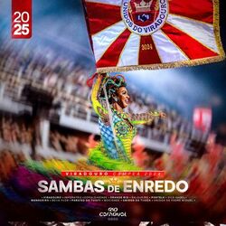 Cover of Sambas de Enredo Rio Carnaval 2025