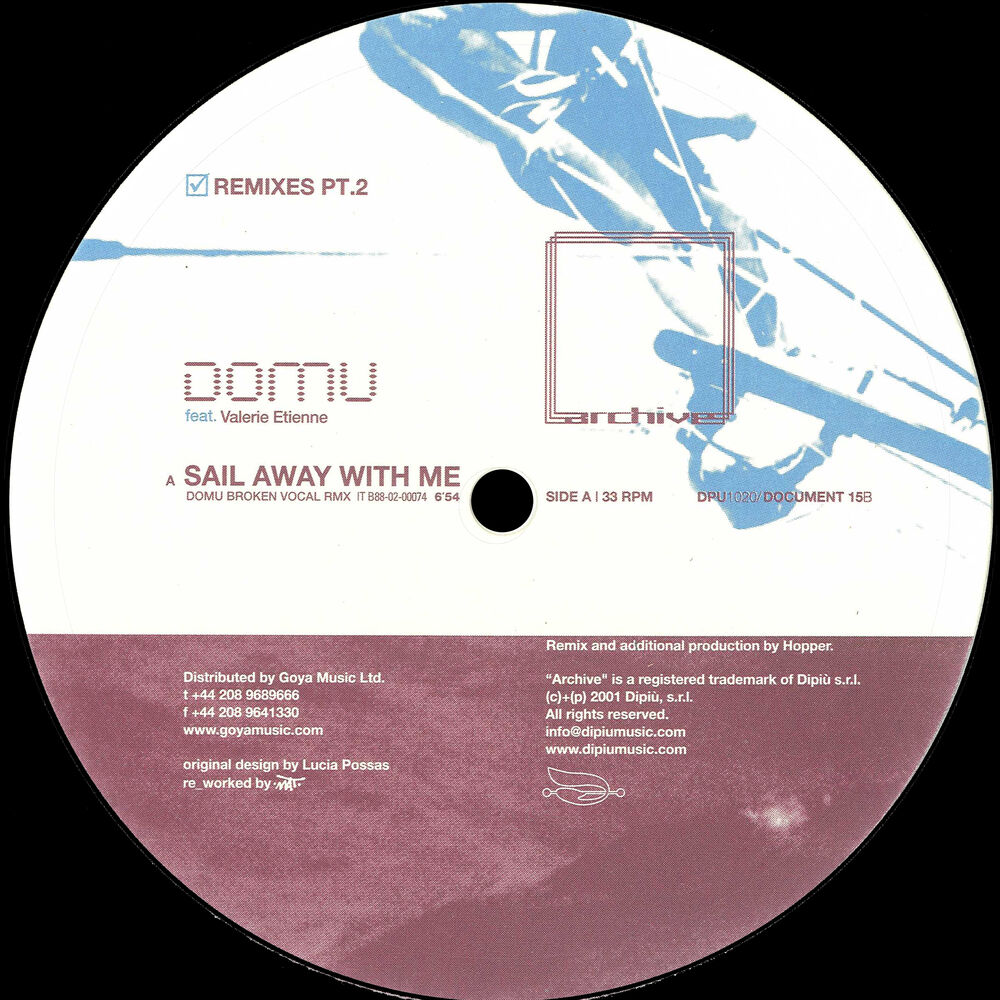 Picture of Sail Away With Me (Remixes Pt 2)