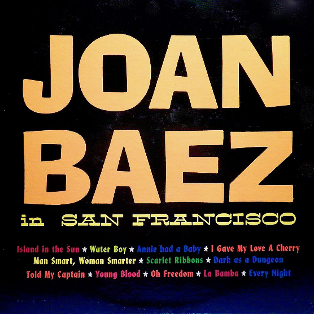 Pochette Joan Baez in San Francisco