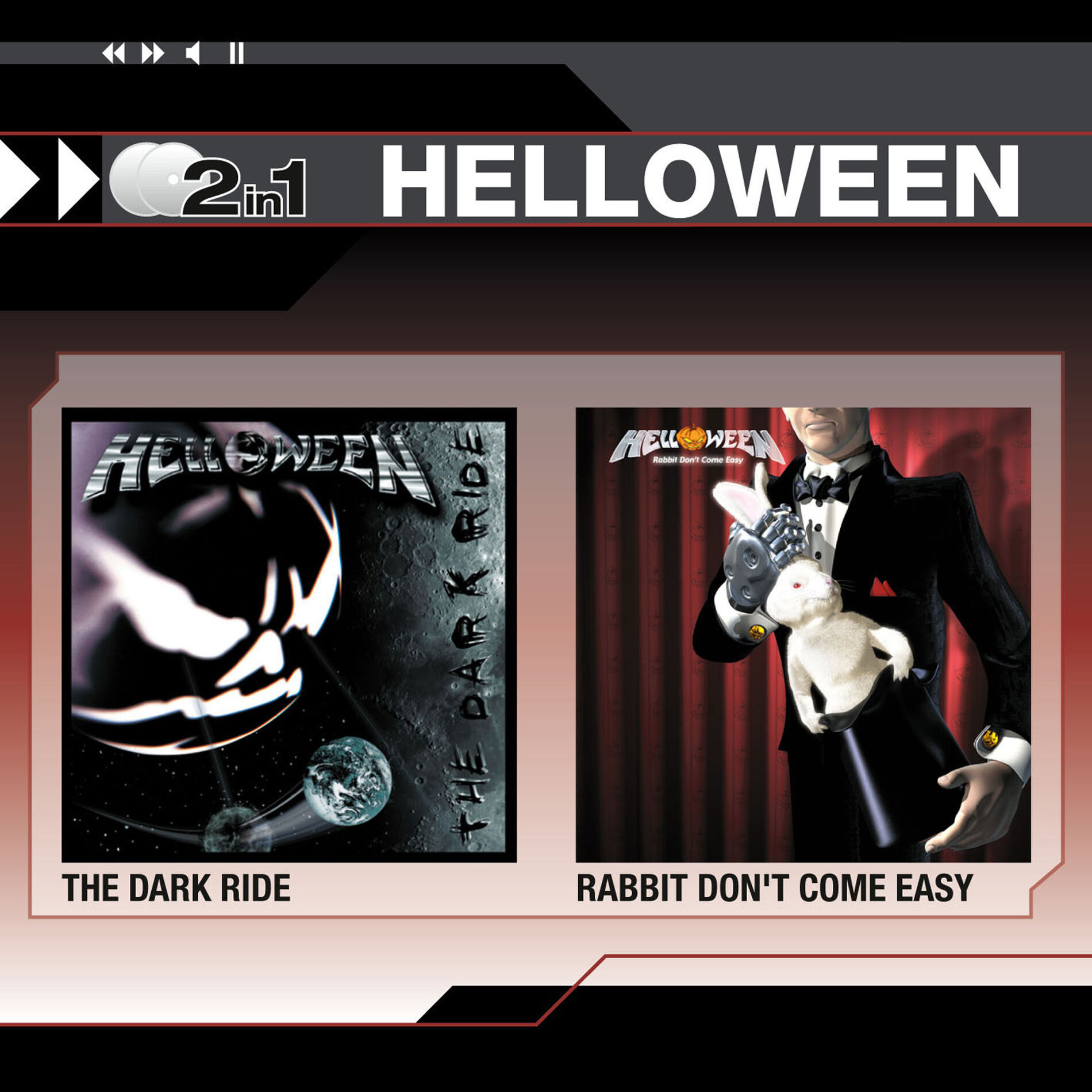 Album cover of The Dark Ride / Rabbit Don't Come Easy