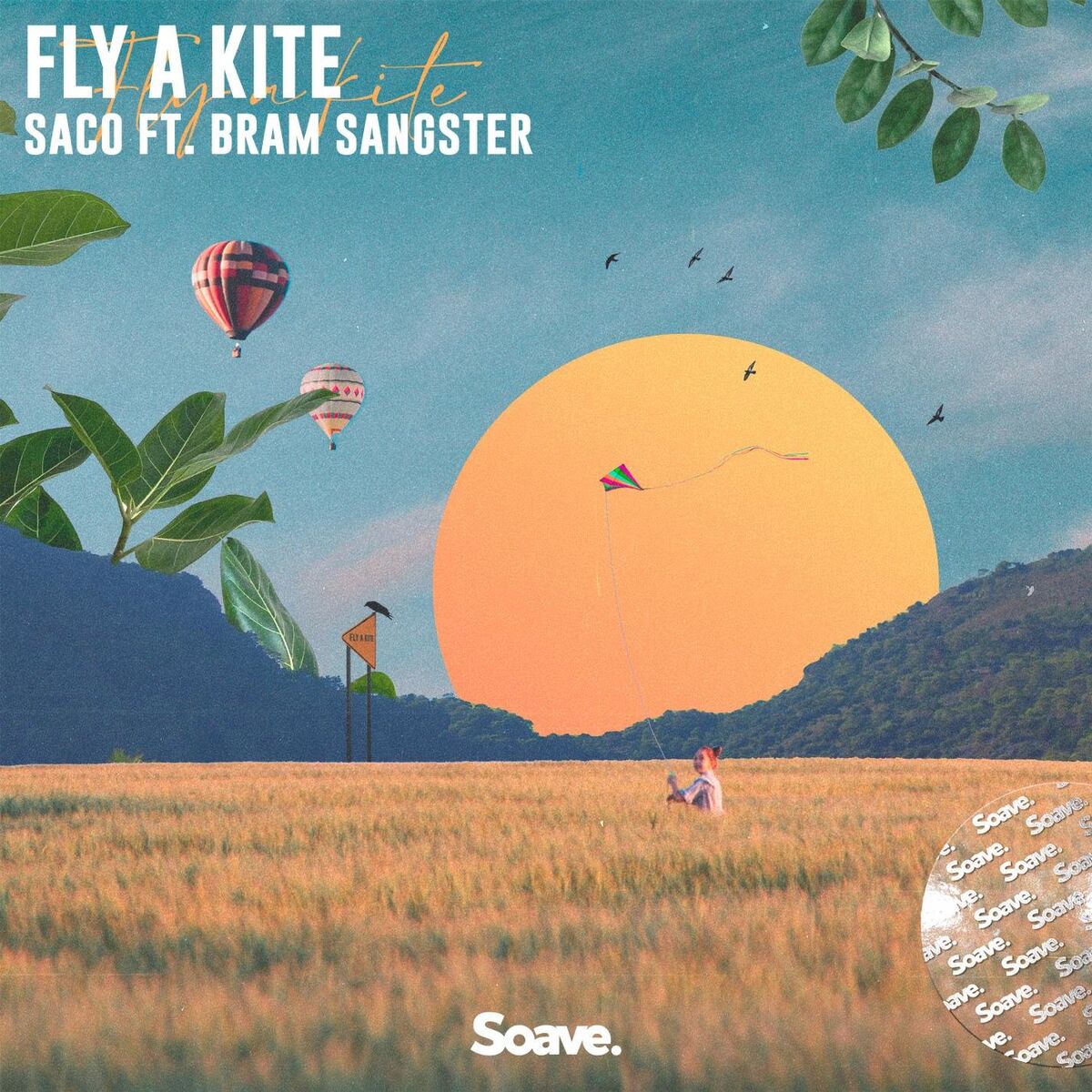 Album cover of Fly A Kite (feat. Bram Sangster)