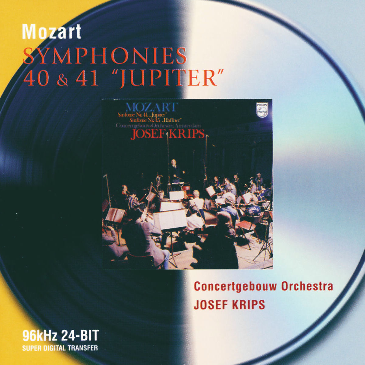 Album cover of Mozart: Symphonies Nos.40 & 41