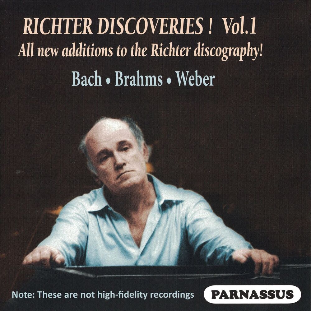 Picture of Richter Discoveries, Vol.1: Bach, Brahms, Weber