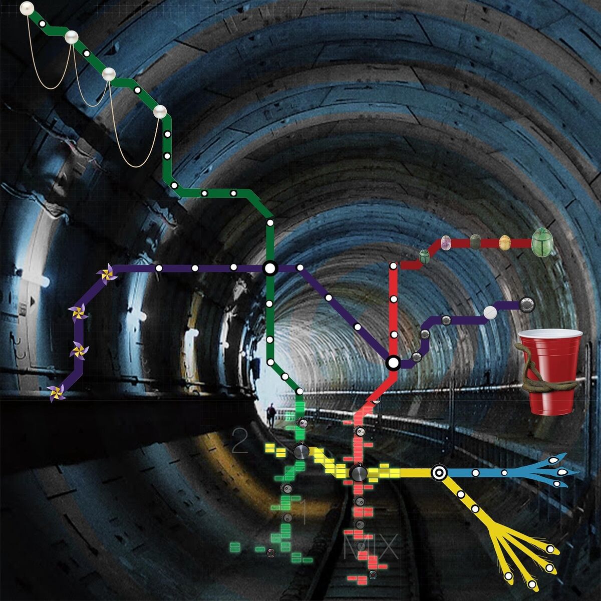 Album cover of Strange Trains
