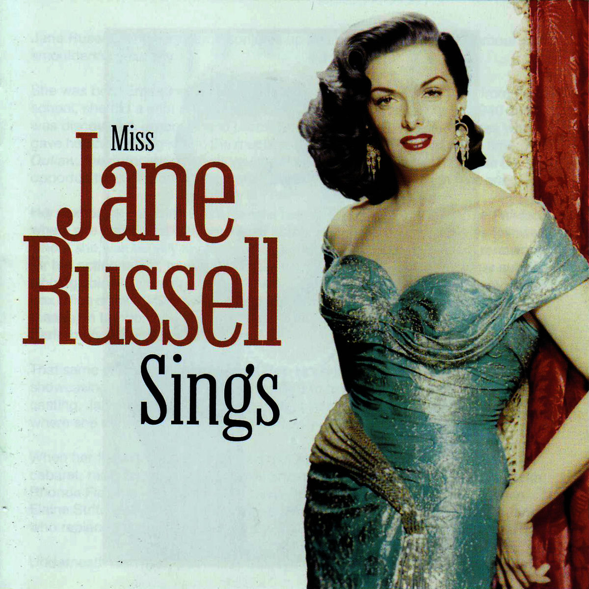 Album cover of Miss Jane Russell Sings