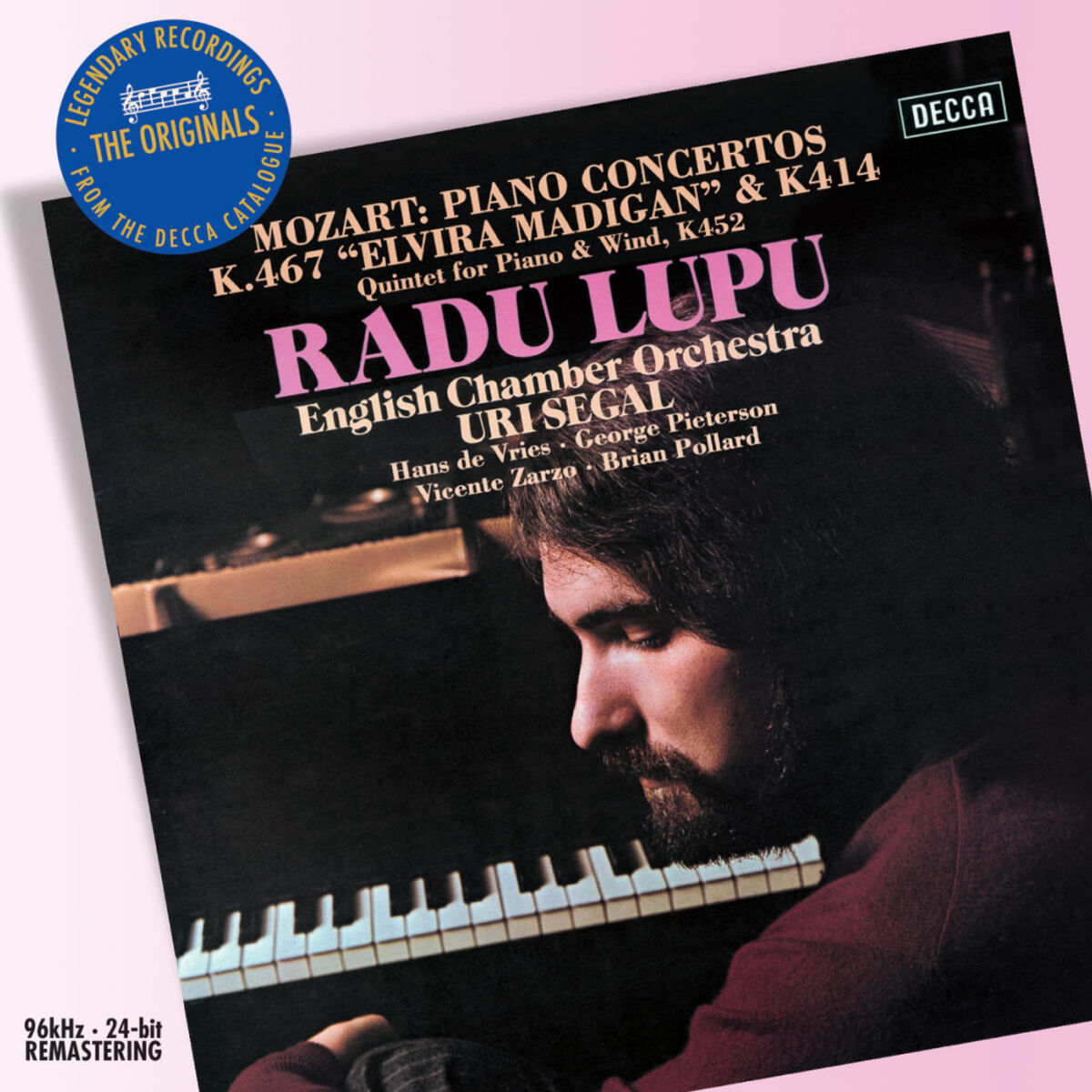 Album cover of Mozart: Piano Concertos Nos.12 & 21 etc