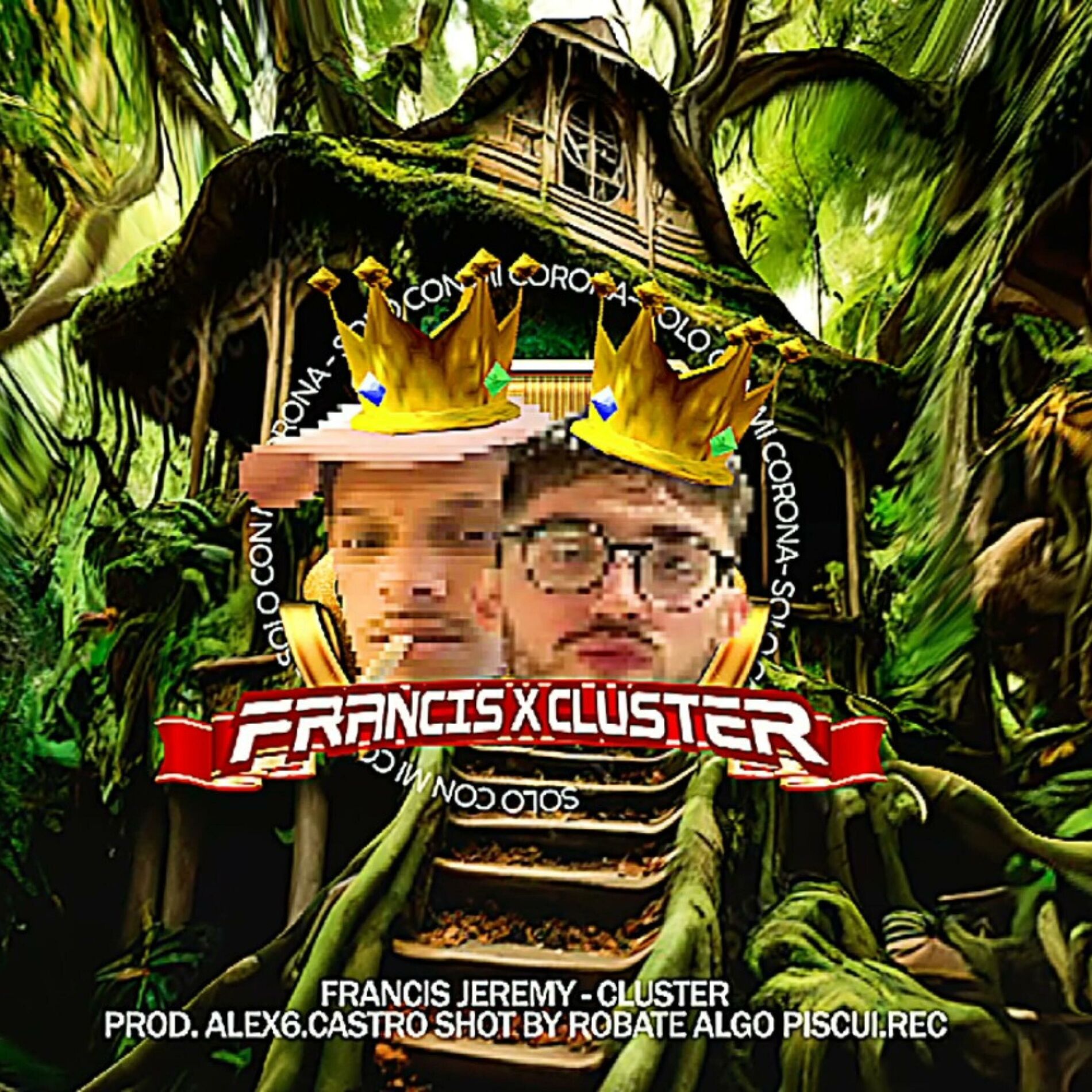 Album cover of SOLO CON MI CORONA (feat. Clúster)