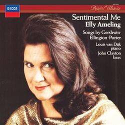 Cover of Sentimental Me (Elly Ameling – The Philips Recitals, Vol. 25)