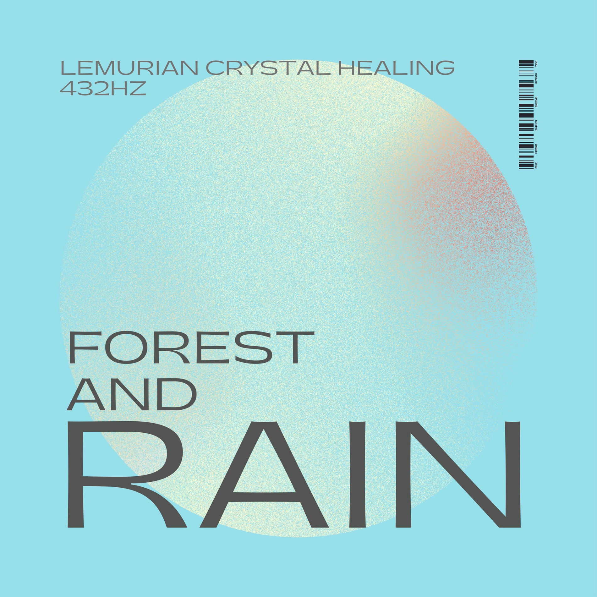 Album cover of Lemurian Crystal Healing 432Hz : Forest and Rain